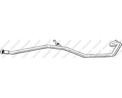 Exhaust Pipe 910-105 Bosal