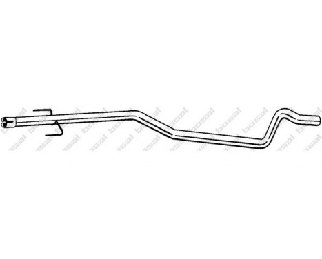 Exhaust Pipe 916-519 Bosal