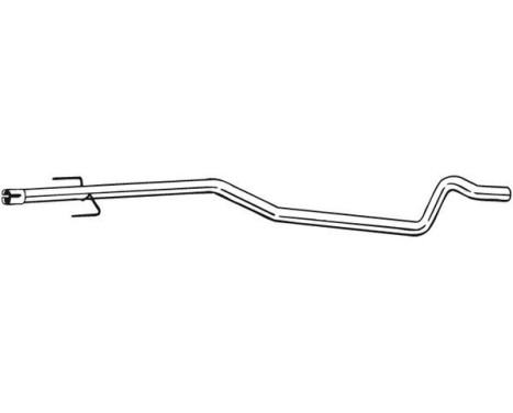 Exhaust Pipe 916-519 Bosal, Image 2