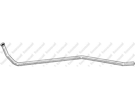 Exhaust Pipe 931-715 Bosal, Image 2