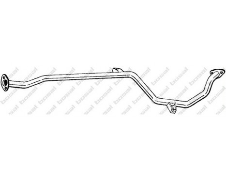 Exhaust Pipe 938-159 Bosal