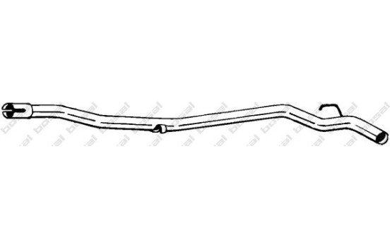 Exhaust Pipe 939-399 Bosal