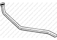 Exhaust Pipe 940-089 Bosal