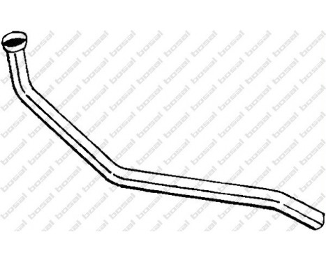 Exhaust Pipe 940-089 Bosal