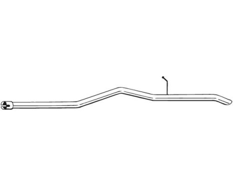 Exhaust Pipe 940-323 Bosal, Image 2