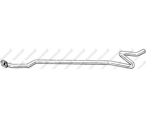 Exhaust Pipe 947-001 Bosal