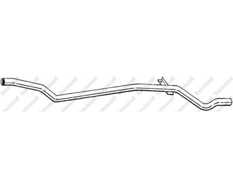 Exhaust Pipe 980-277 Bosal, Image 2