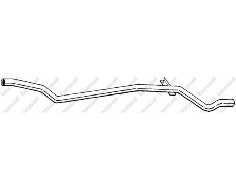 Exhaust Pipe 980-277 Bosal