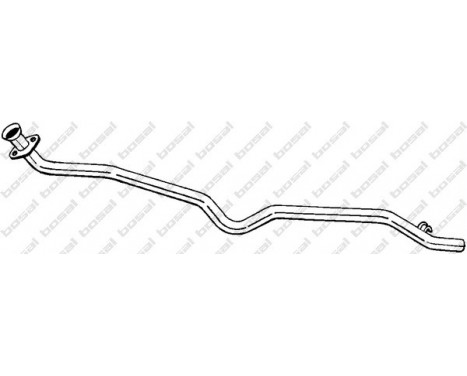 Exhaust Pipe 980-957 Bosal