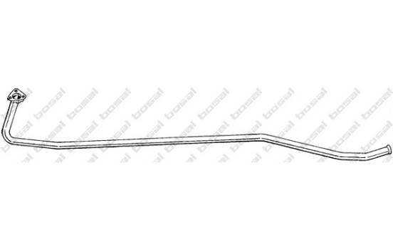 Exhaust Pipe 987-527 Bosal
