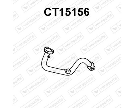 Exhaust Pipe CT15156 Veneporte, Image 2