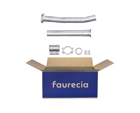 Exhaust pipe - Easy2Fit Kit - Set with mounting parts