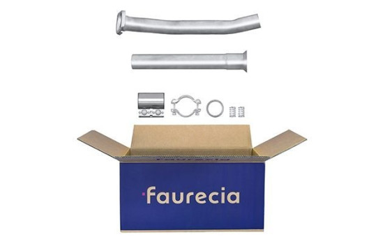 Exhaust pipe - Easy2Fit Kit - Set with mounting parts