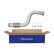 Exhaust pipe - Easy2Fit Kit - Set with mounting parts