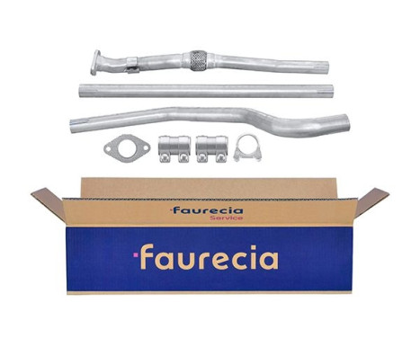 Exhaust pipe - Easy2Fit Kit - Set with mounting parts