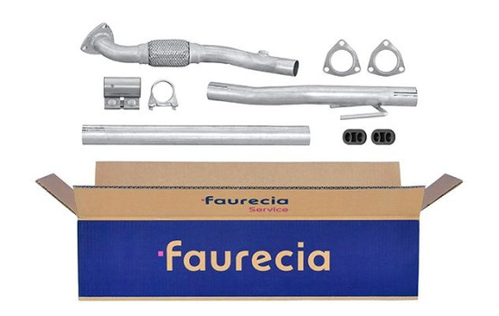 Exhaust pipe - Easy2Fit Kit - Set with mounting parts