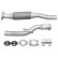 Exhaust pipe - Easy2Fit Kit - Set with mounting parts, Thumbnail 2