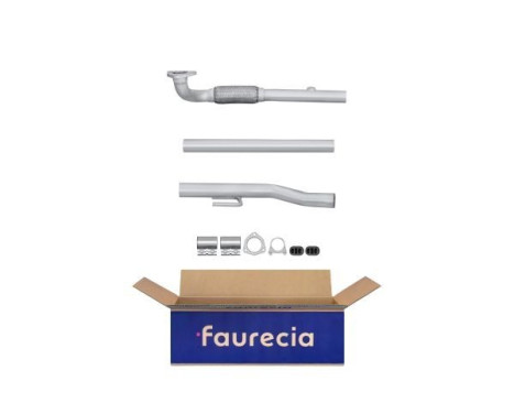 Exhaust pipe - Easy2Fit Kit - Set with mounting parts