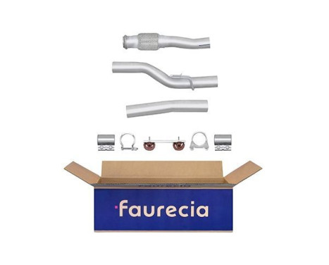 Exhaust pipe - Easy2Fit Kit - Set with mounting parts