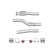 Exhaust pipe - Easy2Fit Kit - Set with mounting parts, Thumbnail 2
