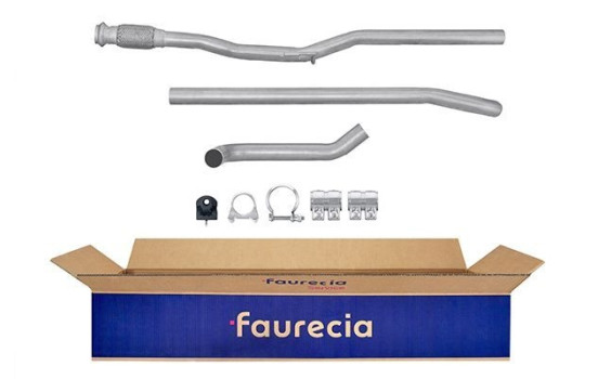 Exhaust pipe - Easy2Fit Kit - Set with mounting parts