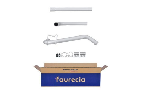 Exhaust pipe - Easy2Fit Kit - Set with mounting parts