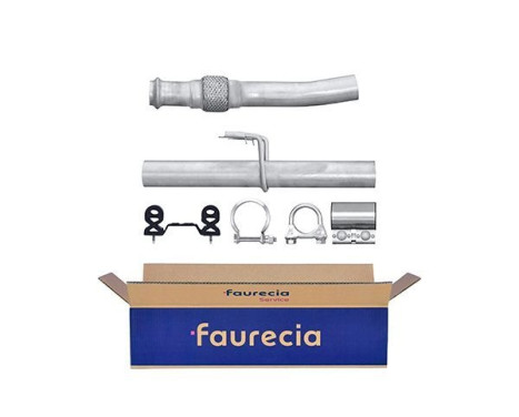 Exhaust pipe - Easy2Fit Kit - Set with mounting parts