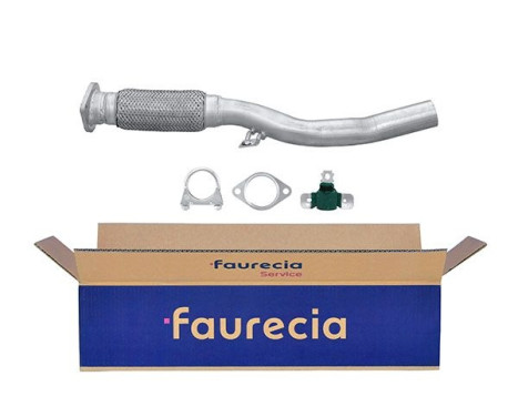 Exhaust pipe - Easy2Fit Kit - Set with mounting parts