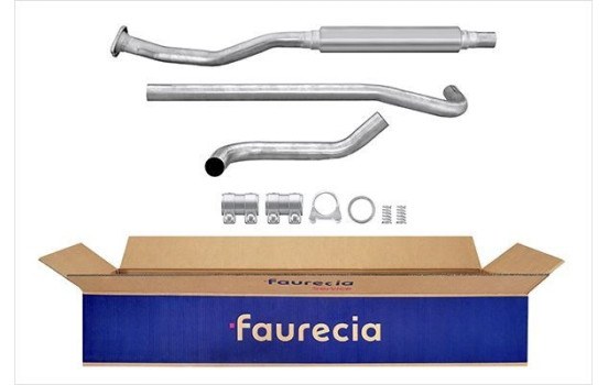 Exhaust pipe - Easy2Fit Kit - Set with mounting parts