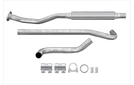 Exhaust pipe - Easy2Fit Kit - Set with mounting parts, Image 2