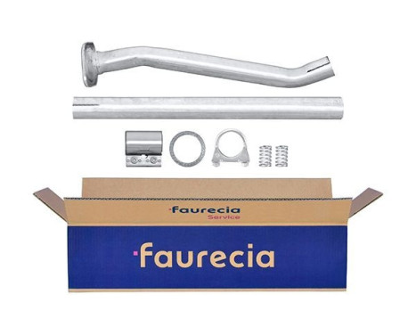 Exhaust pipe - Easy2Fit Kit - Set with mounting parts