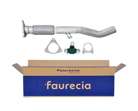 Exhaust pipe - Easy2Fit Kit - Set with mounting parts