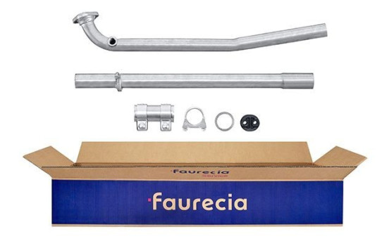 Exhaust pipe - Easy2Fit Kit - Set with mounting parts