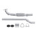 Exhaust pipe - Easy2Fit Kit - Set with mounting parts, Thumbnail 2