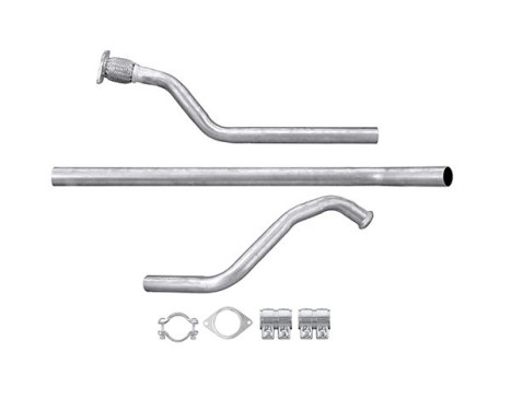 Exhaust pipe - Easy2Fit Kit - Set with mounting parts, Image 2