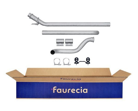 Exhaust pipe - Easy2Fit Kit - Set with mounting parts