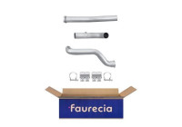 Exhaust pipe - Easy2Fit Kit - Set with mounting parts