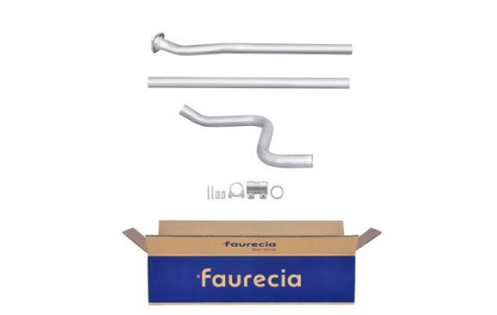 Exhaust pipe - Easy2Fit Kit - Set with mounting parts