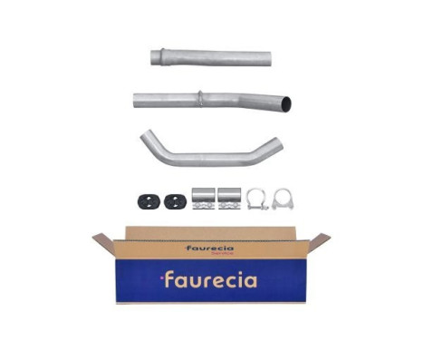 Exhaust pipe - Easy2Fit Kit - Set with mounting parts