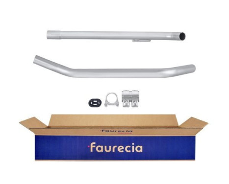 Exhaust pipe - Easy2Fit Kit - Set with mounting parts