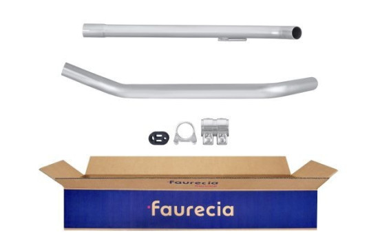 Exhaust pipe - Easy2Fit Kit - Set with mounting parts