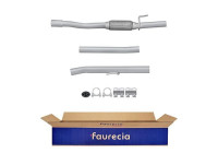 Exhaust pipe - Easy2Fit Kit - Set with mounting parts