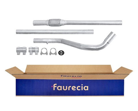 Exhaust pipe - Easy2Fit Kit - Set with mounting parts