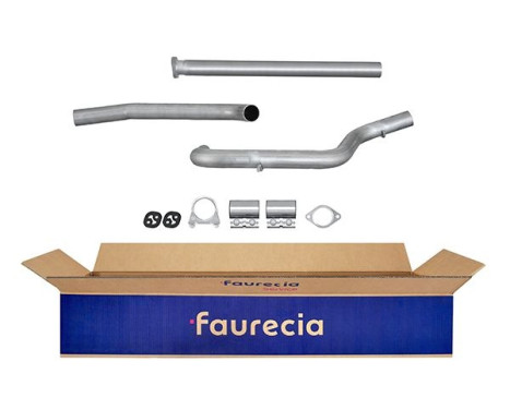 Exhaust pipe - Easy2Fit Kit - Set with mounting parts