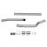 Exhaust pipe - Easy2Fit Kit - Set with mounting parts, Thumbnail 2