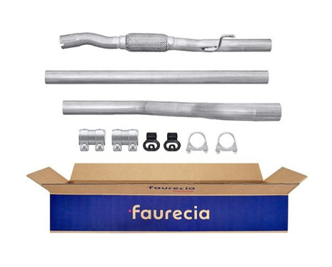 Exhaust pipe - Easy2Fit Kit - Set with mounting parts