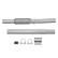 Exhaust pipe - Easy2Fit Kit - Set with mounting parts, Thumbnail 2