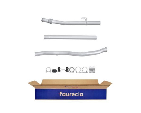 Exhaust pipe - Easy2Fit Kit - Set with mounting parts