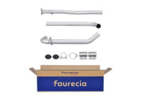 Exhaust pipe - Easy2Fit Kit - Set with mounting parts