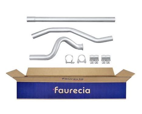 Exhaust pipe - Easy2Fit Kit - Set with mounting parts